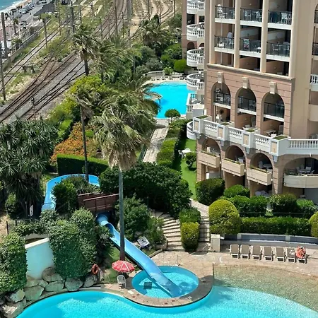 Appartement Le Seaview-calme-piscine-parking-front De Cannes