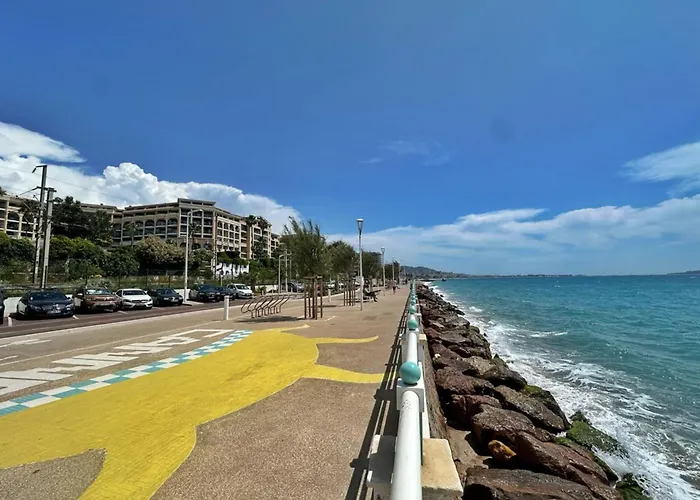 Le Seaview-quiet-swimming Pool-car Park-seafront Cannes