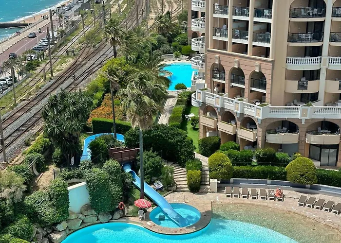 Apartmán Le Seaview-quiet-swimming Pool-car Park-seafront Cannes